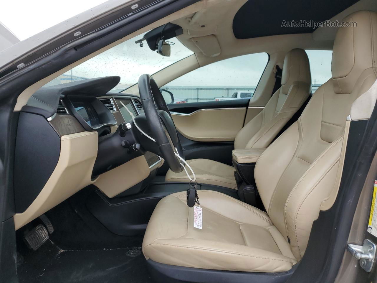 2016 Tesla Model S  Tan vin: 5YJSA1E22GF141184