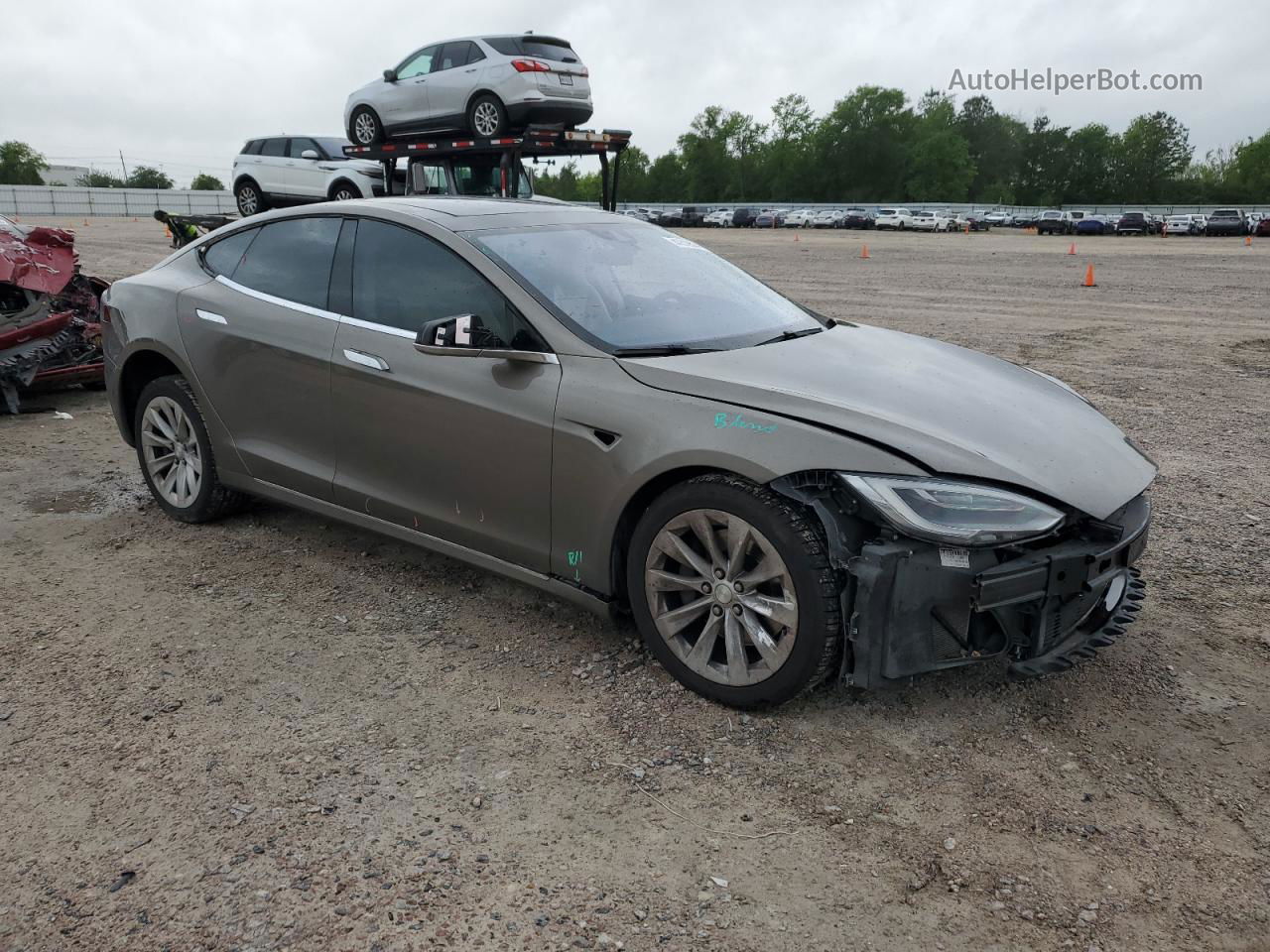 2016 Tesla Model S  Tan vin: 5YJSA1E22GF141184