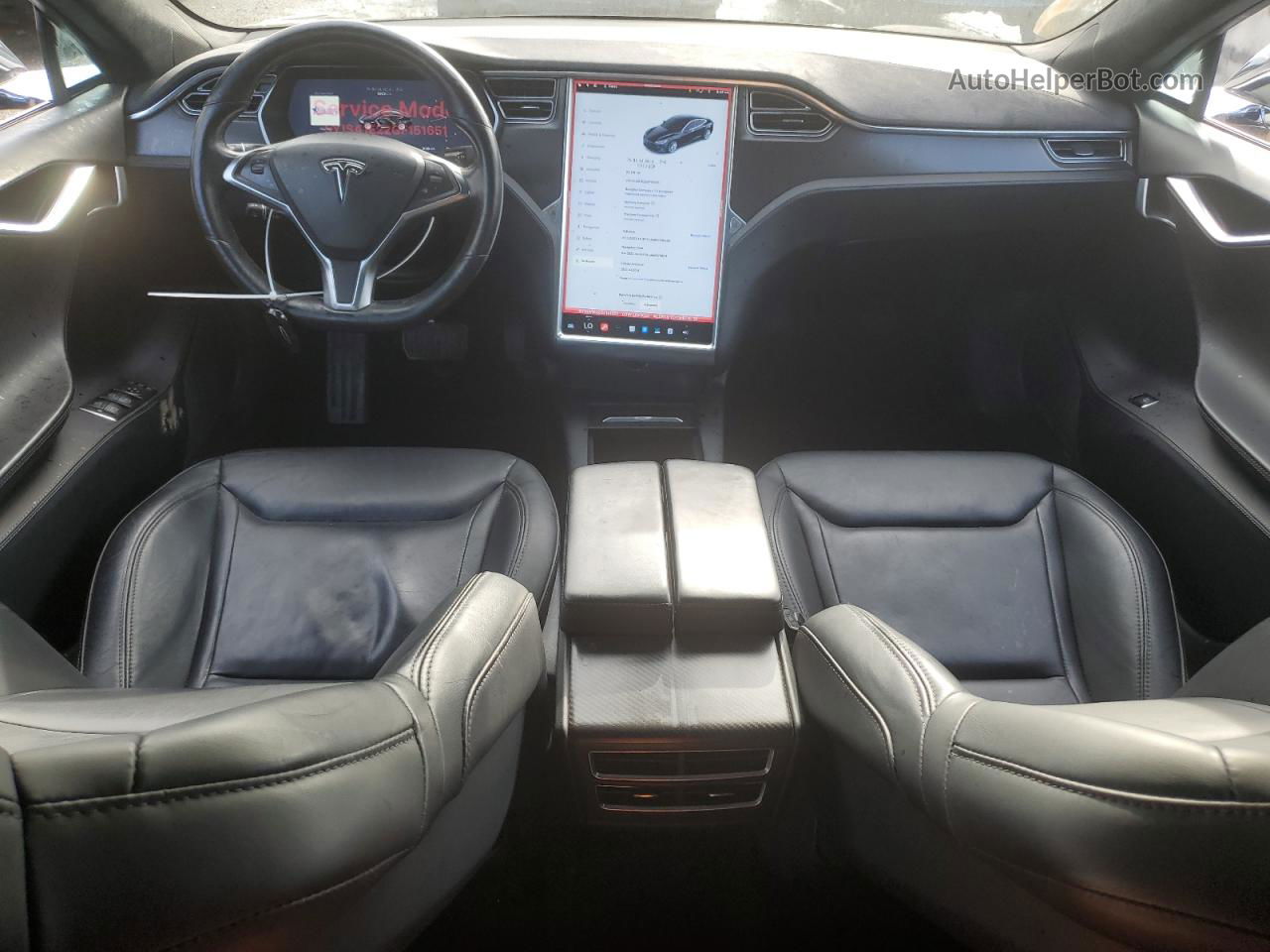 2016 Tesla Model S  Черный vin: 5YJSA1E22GF151651