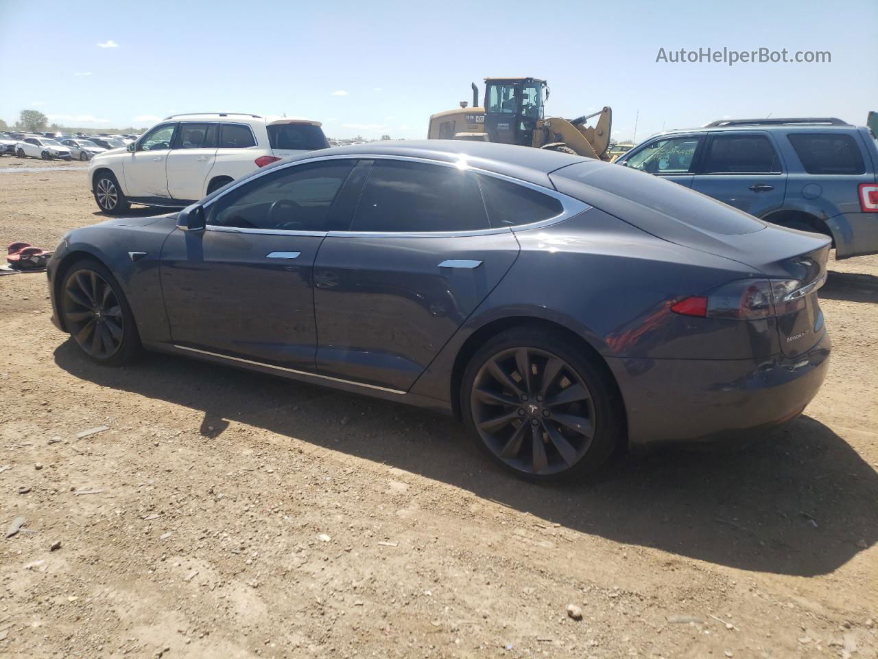 2018 Tesla Model S  Gray vin: 5YJSA1E22HF203720