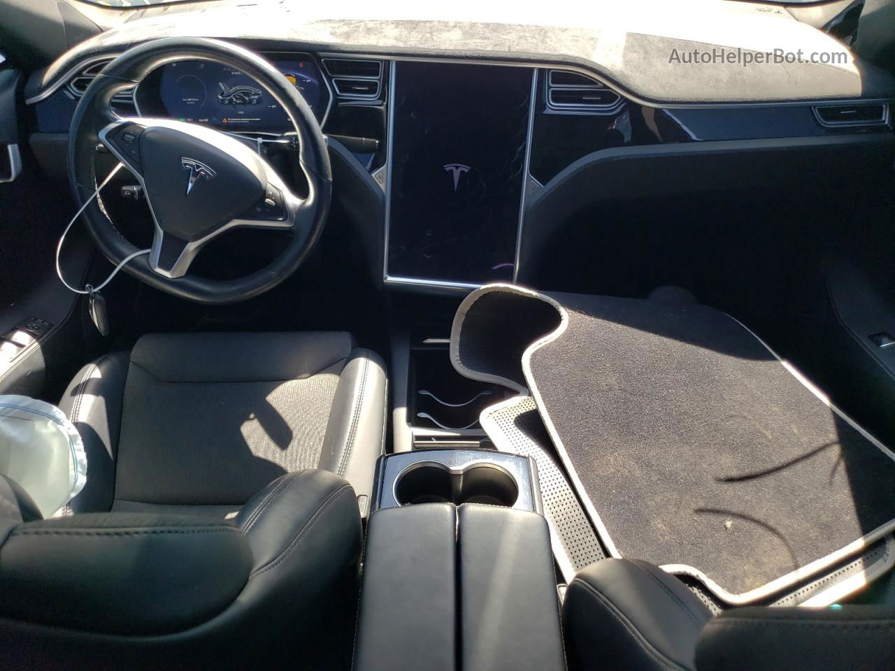 2018 Tesla Model S  Gray vin: 5YJSA1E22HF203720