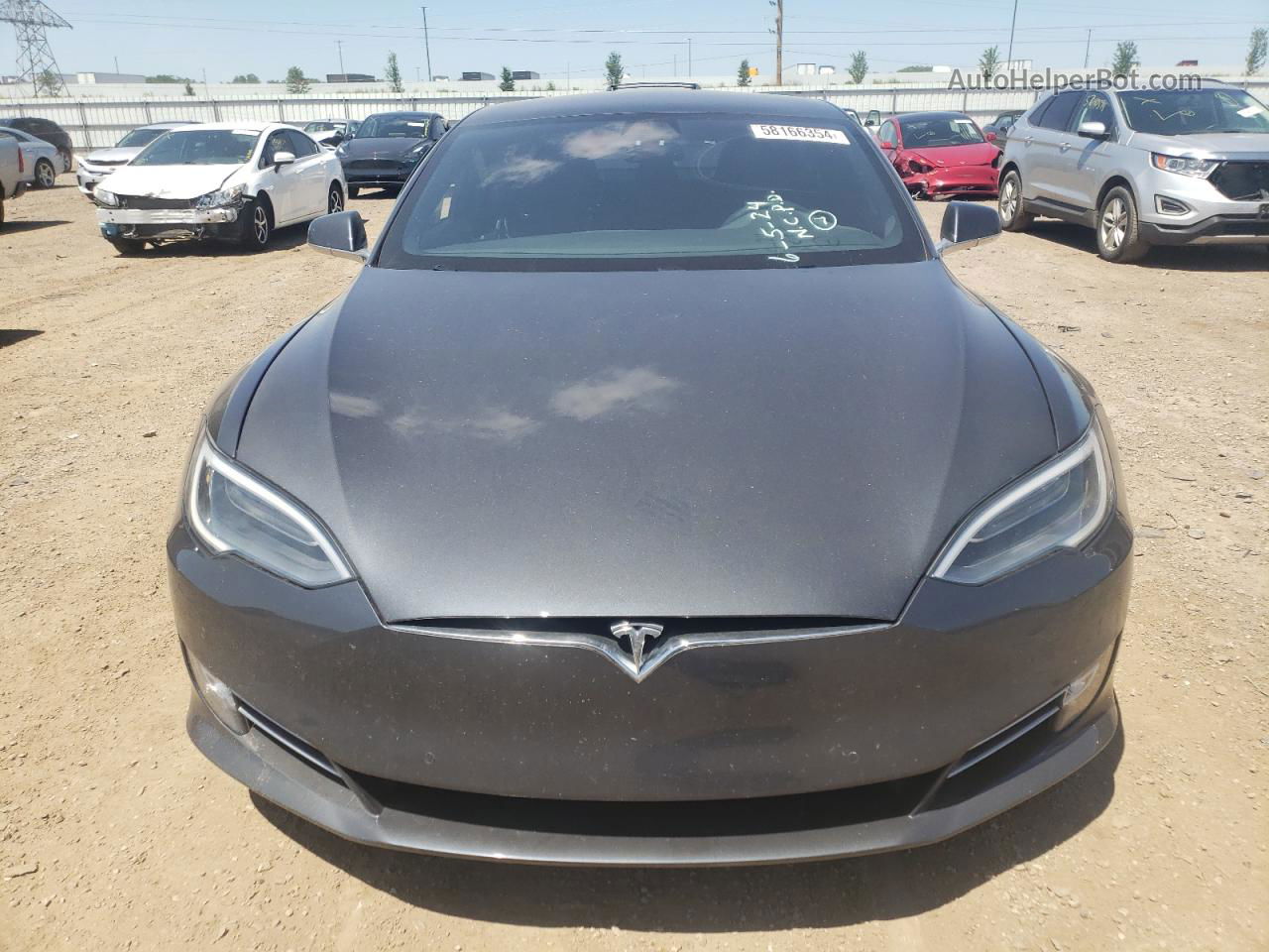 2018 Tesla Model S  Gray vin: 5YJSA1E22HF203720