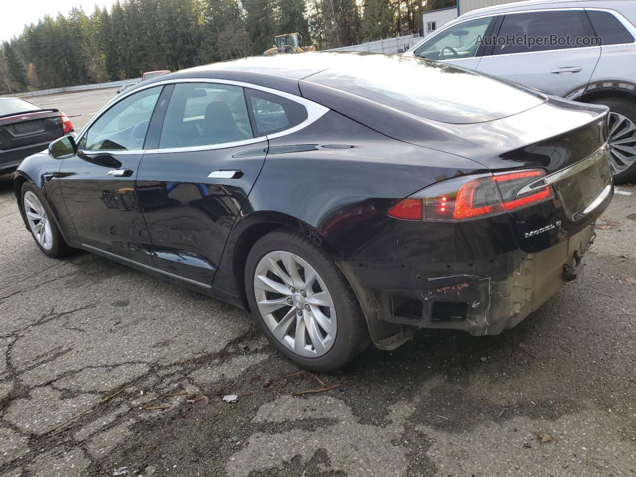 2018 Tesla Model S  Черный vin: 5YJSA1E22JF291772