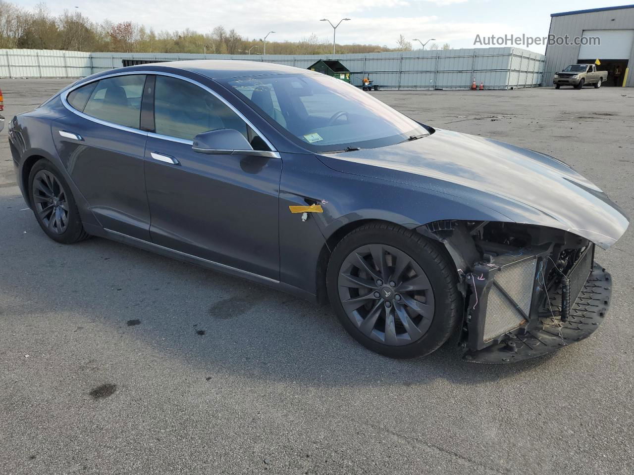 2019 Tesla Model S  Gray vin: 5YJSA1E22KF338655