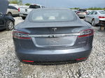 2020 Tesla Model S  Gray vin: 5YJSA1E22LF355070