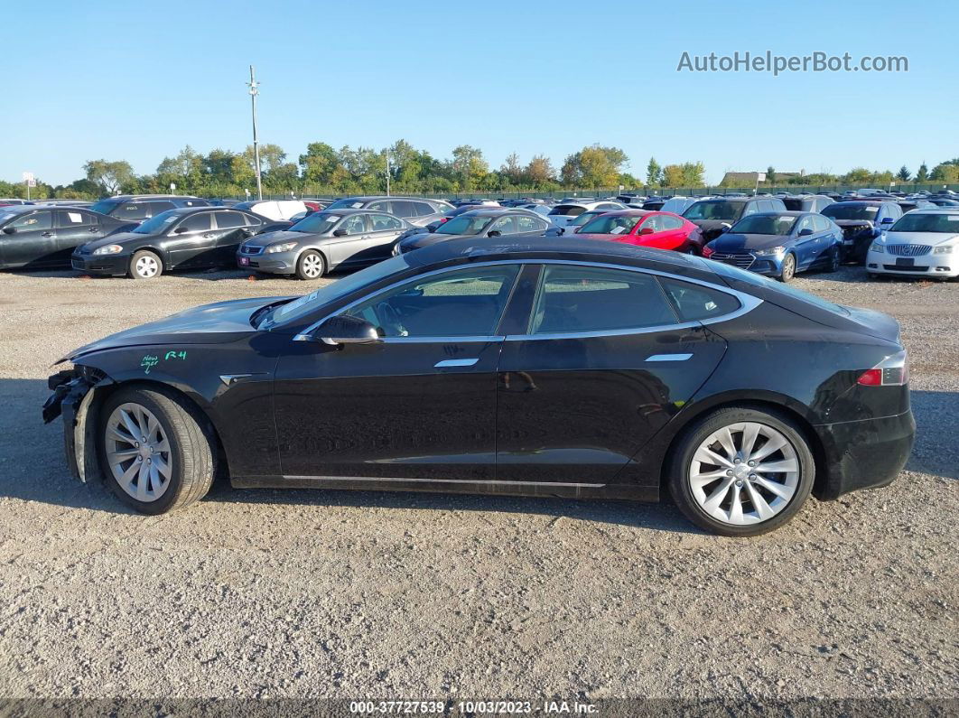 2020 Tesla Model S Long Range Plus Black vin: 5YJSA1E22LF357580