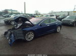 2020 Tesla Model S Blue vin: 5YJSA1E22LF359197