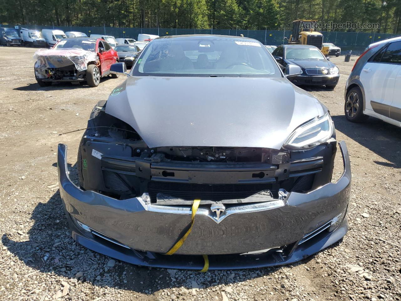 2020 Tesla Model S  Charcoal vin: 5YJSA1E22LF361063