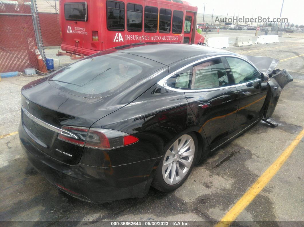 2020 Tesla Model S Long Range Black vin: 5YJSA1E22LF415218