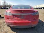 2015 Tesla Model S  Red vin: 5YJSA1E23FF113165
