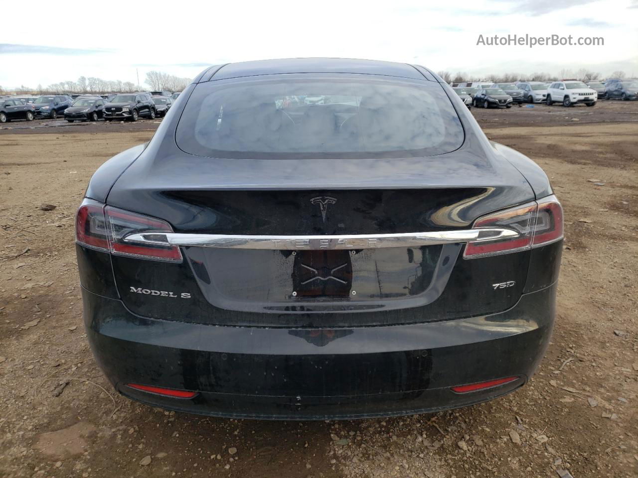 2018 Tesla Model S  Black vin: 5YJSA1E23JF246064