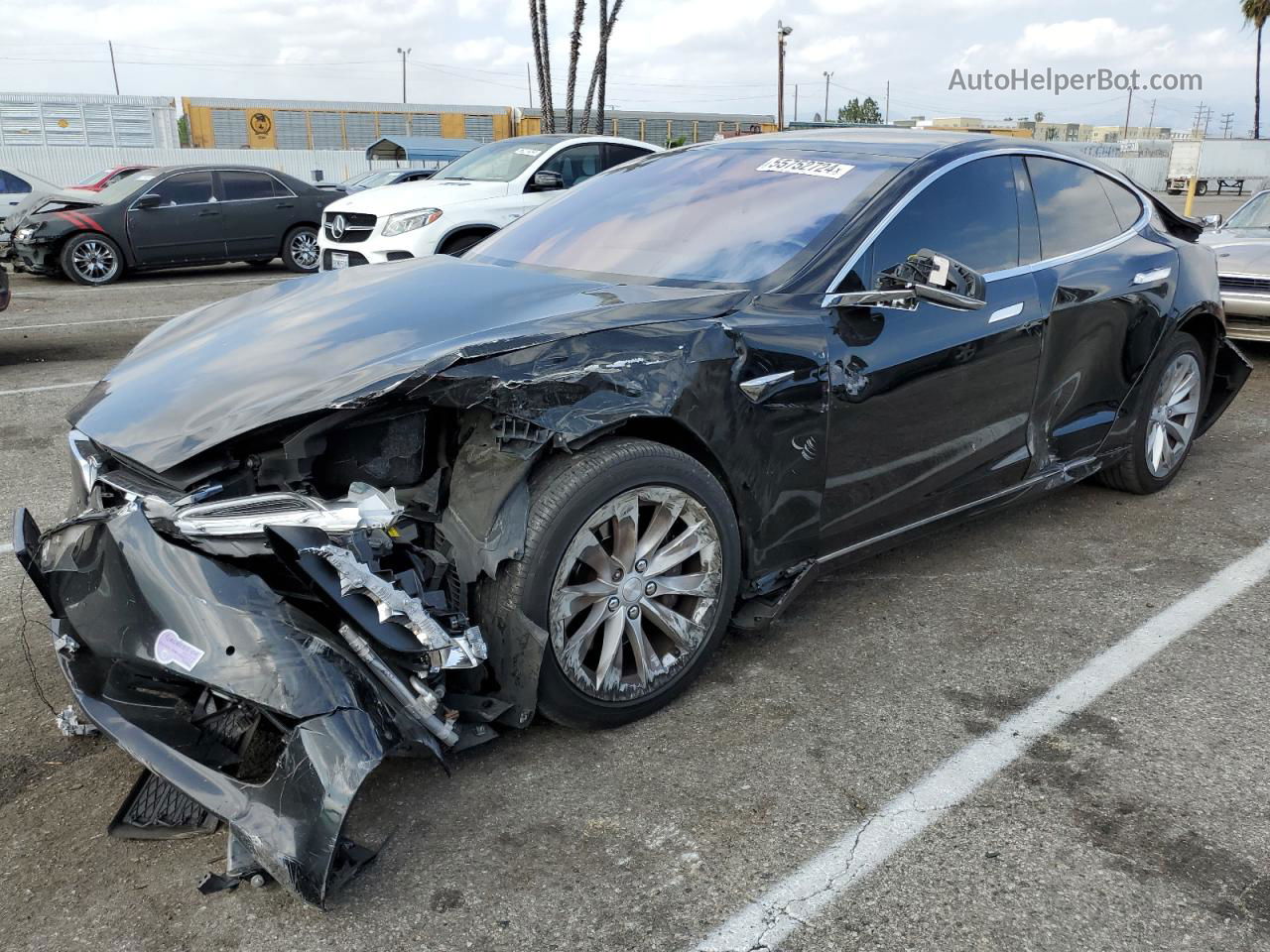 2018 Tesla Model S  Black vin: 5YJSA1E23JF248686