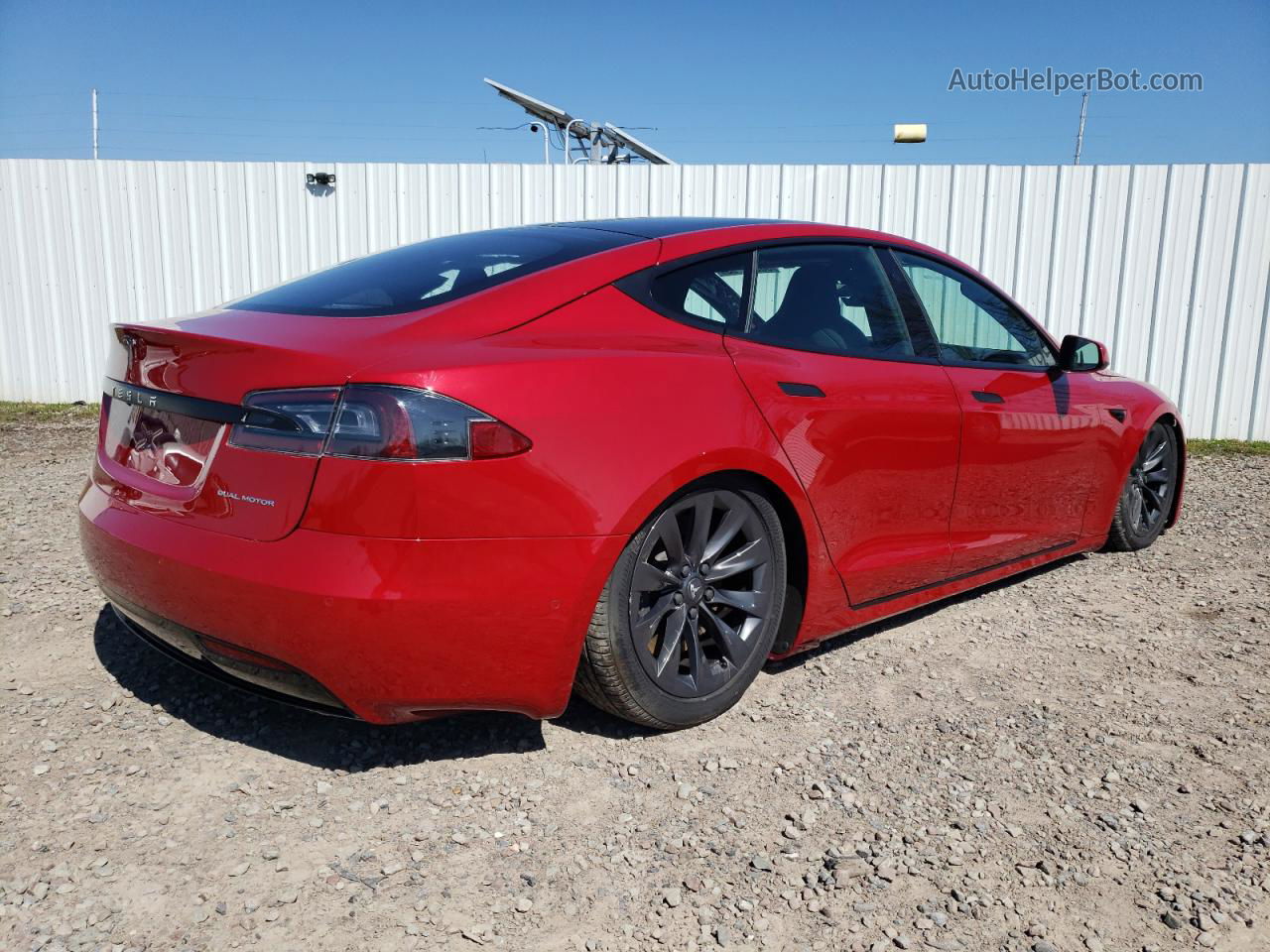 2019 Tesla Model S  Красный vin: 5YJSA1E23KF311772