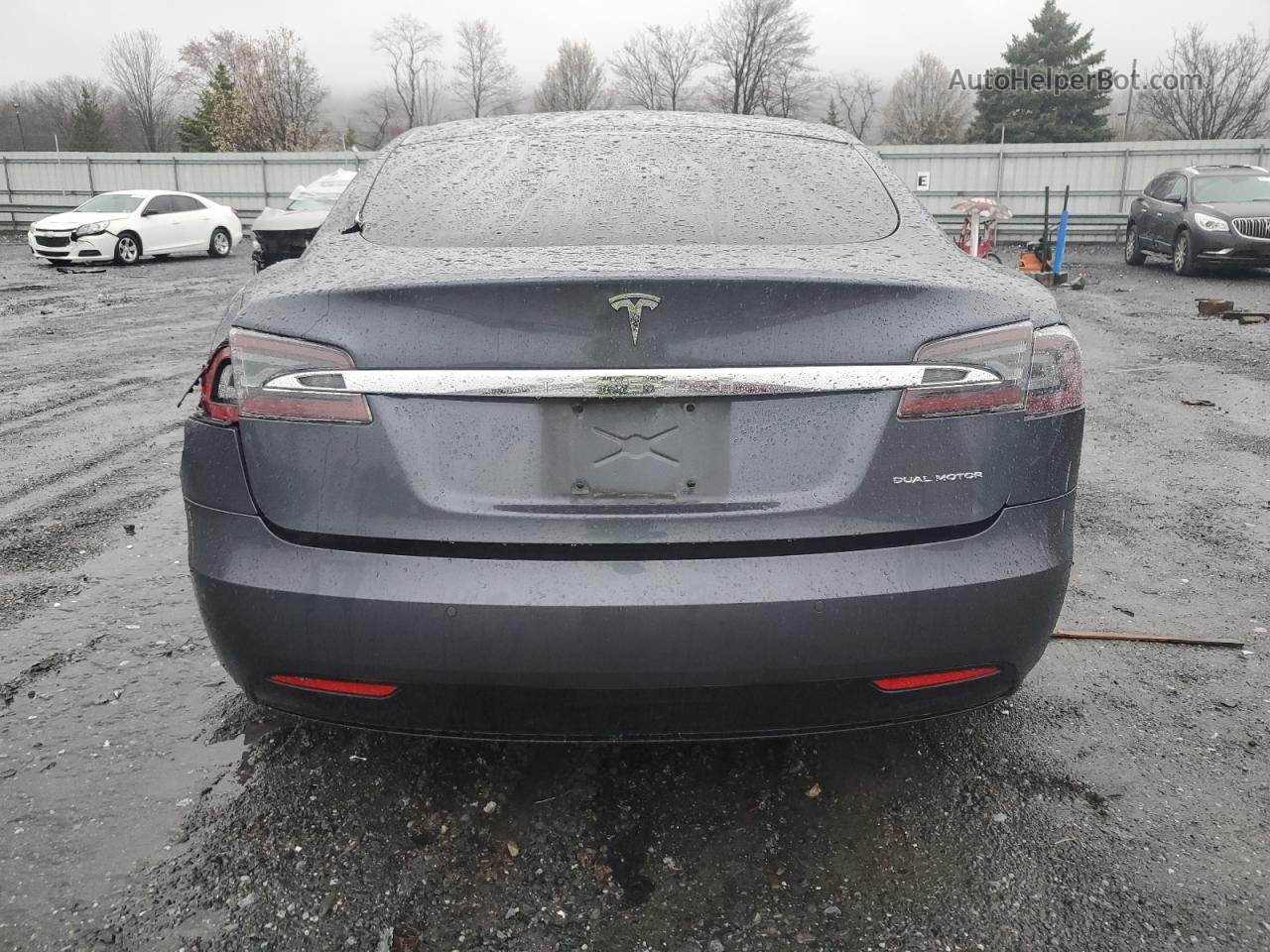 2019 Tesla Model S  Серый vin: 5YJSA1E23KF339281