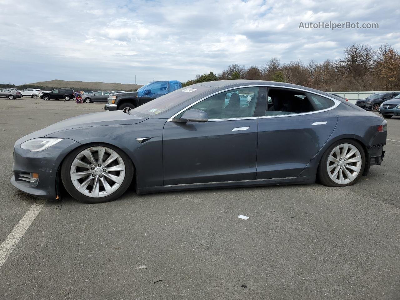 2019 Tesla Model S  Угольный vin: 5YJSA1E23KF342830