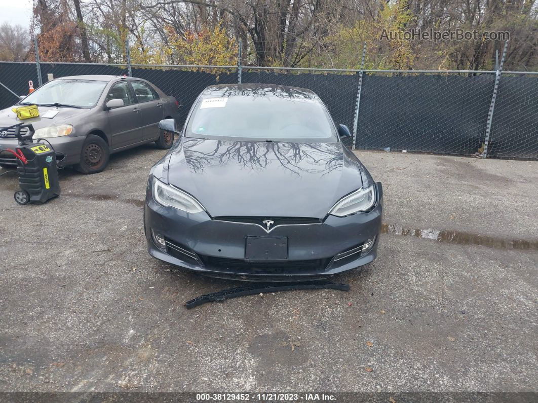 2020 Tesla Model S Long Range Dual Motor Gray vin: 5YJSA1E23LF413820