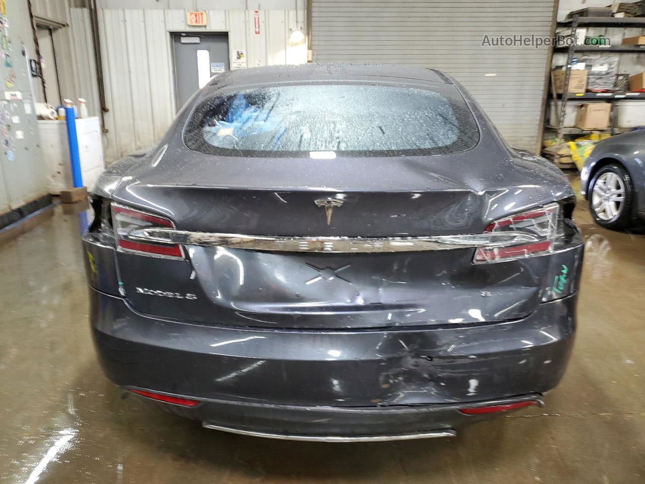 2016 Tesla Model S  Gray vin: 5YJSA1E24GF116528