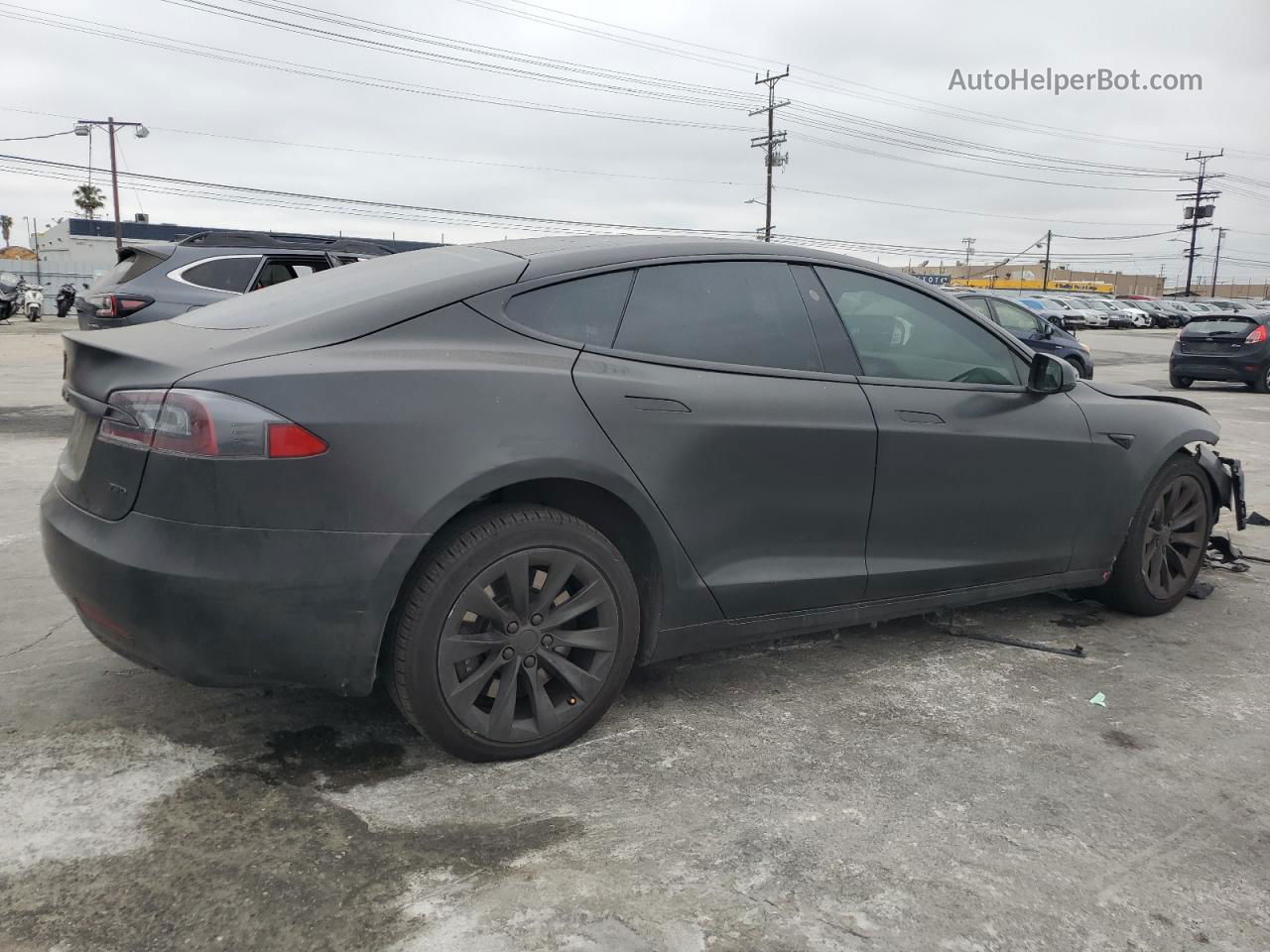 2018 Tesla Model S  Black vin: 5YJSA1E24JF259292