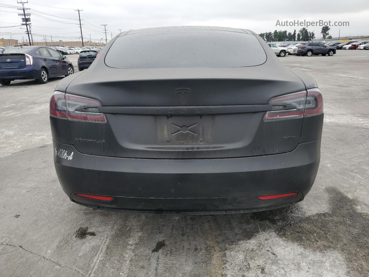 2018 Tesla Model S  Черный vin: 5YJSA1E24JF259292