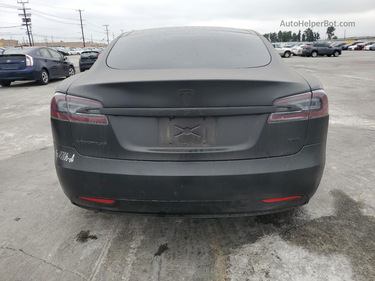 2018 Tesla Model S  Black vin: 5YJSA1E24JF259292