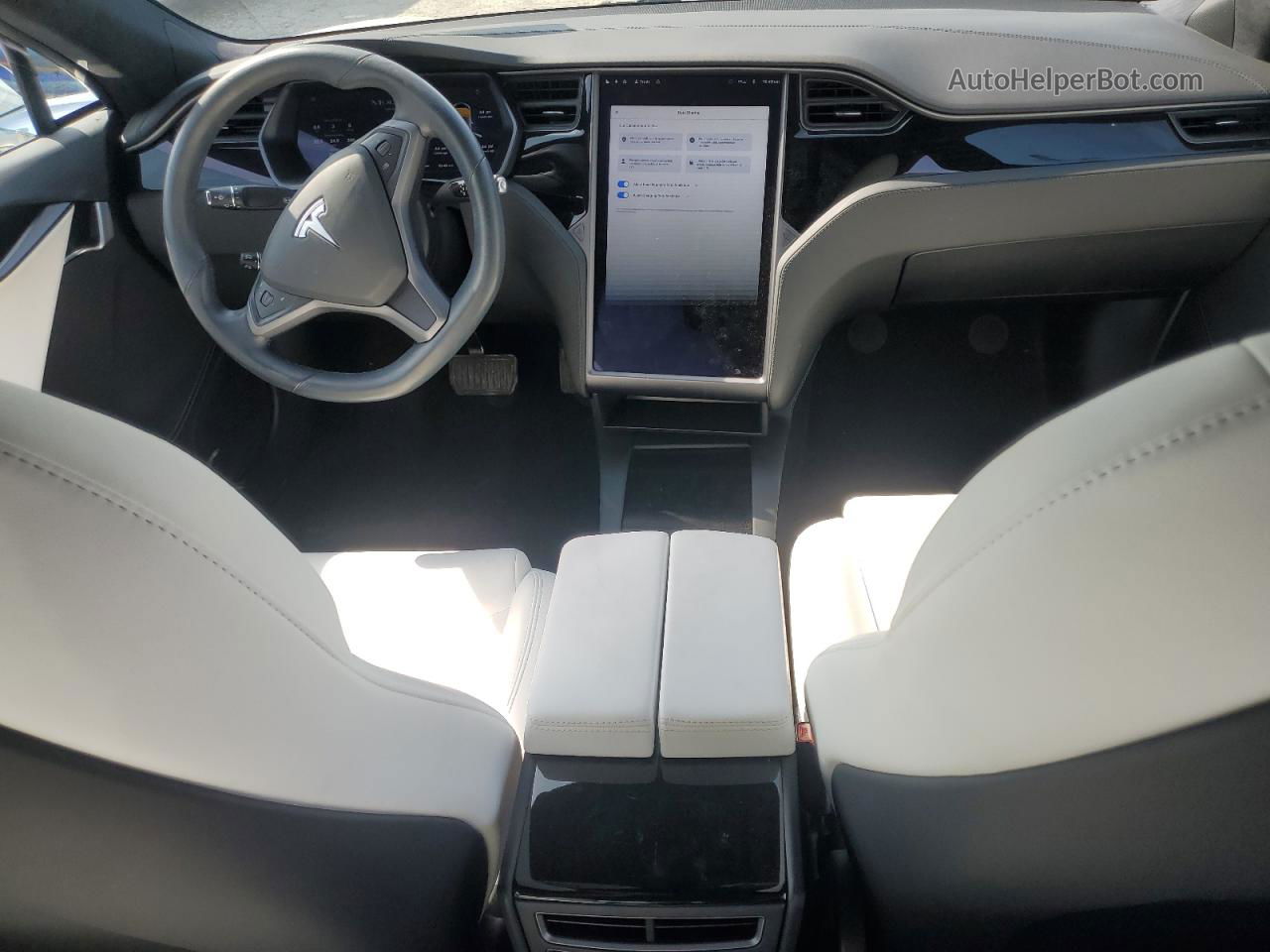 2020 Tesla Model S  Белый vin: 5YJSA1E24LF364014