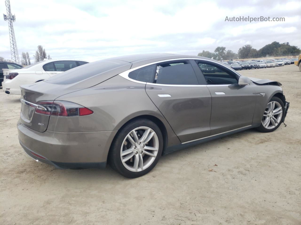 2016 Tesla Model S  Gray vin: 5YJSA1E25GF126629