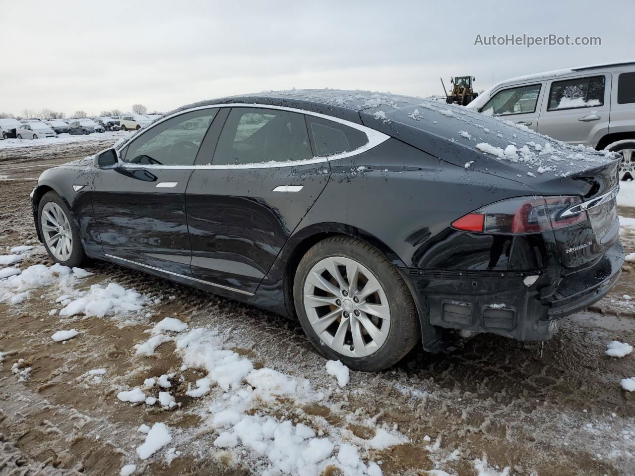 2016 Tesla Model S  Black vin: 5YJSA1E25GF160618