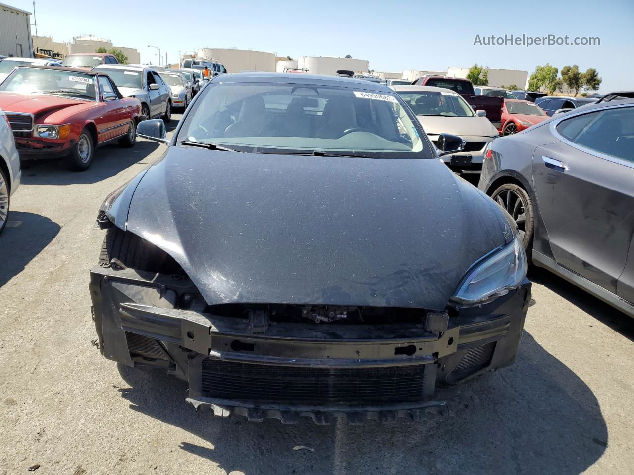 2016 Tesla Model S  Black vin: 5YJSA1E25GF168864