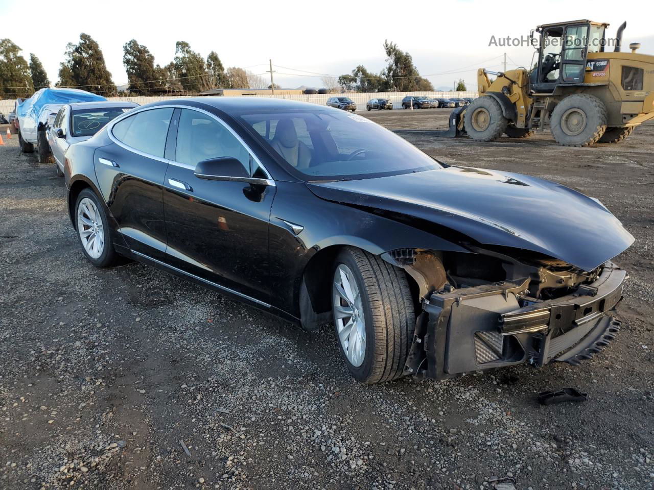 2018 Tesla Model S  Black vin: 5YJSA1E25JF297680