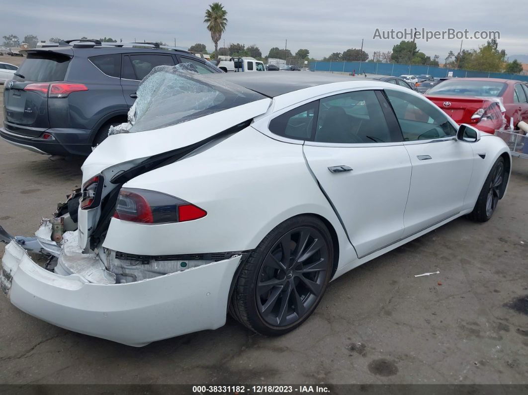 2020 Tesla Model S Long Range Dual Motor All-wheel Drive/long Range Plus Dual Motor All-wheel Drive White vin: 5YJSA1E25LF355371