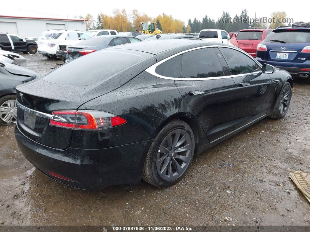 2020 Tesla Model S Long Range Dual Motor Black vin: 5YJSA1E25LF370341