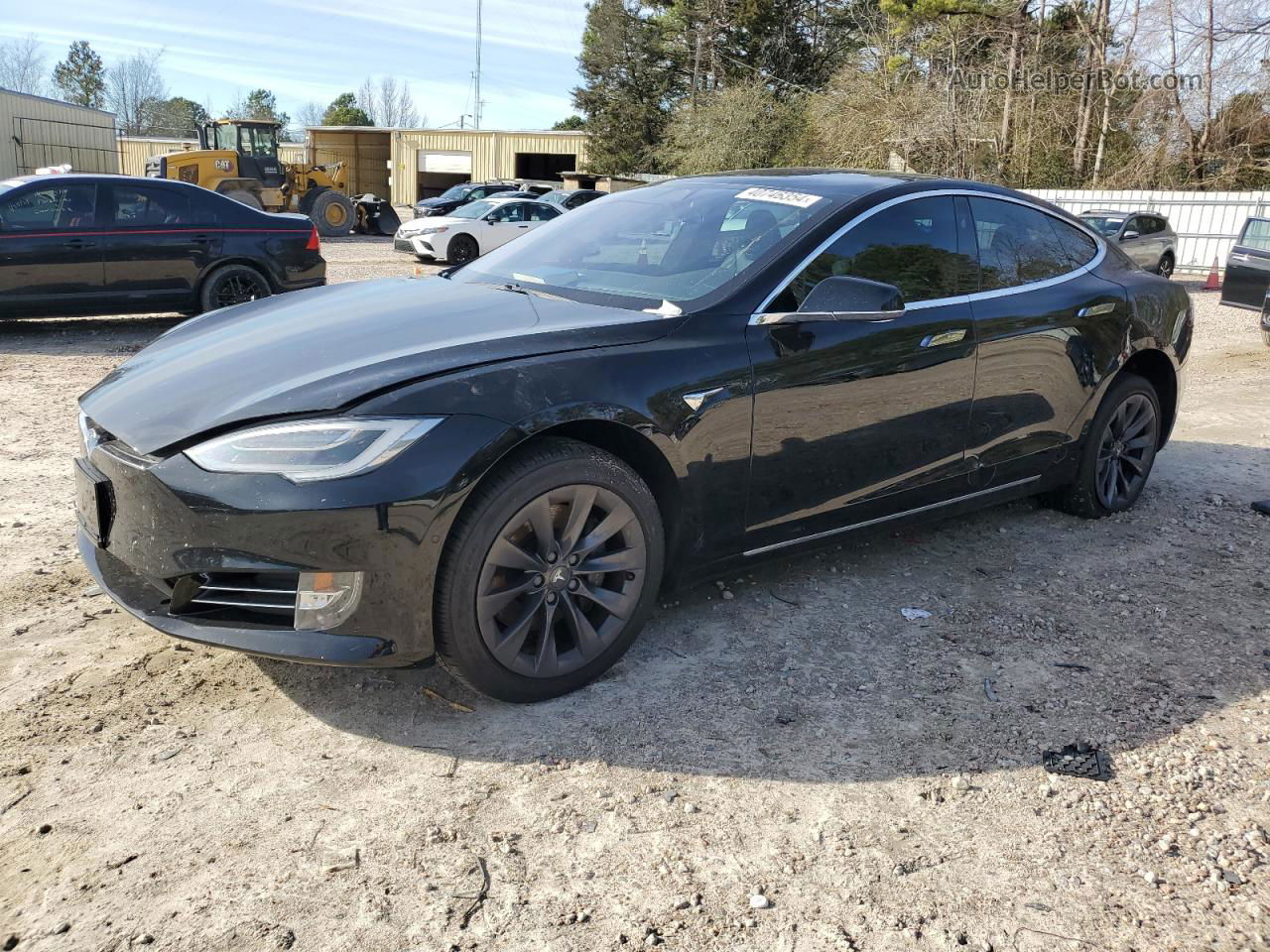 2020 Tesla Model S  Black vin: 5YJSA1E25LF400213