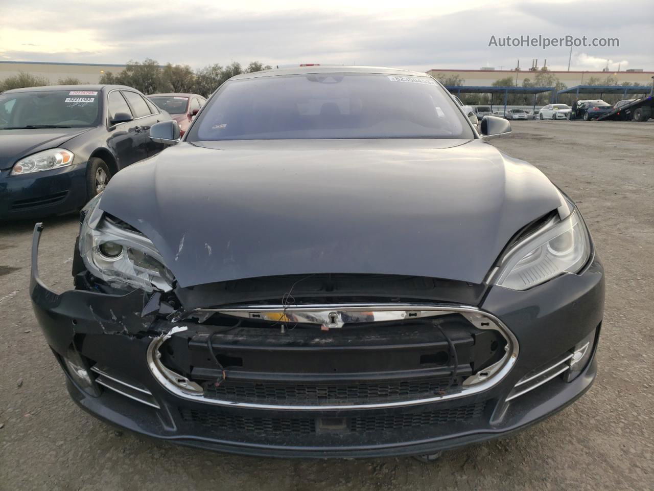 2015 Tesla Model S  Charcoal vin: 5YJSA1E26FF108350