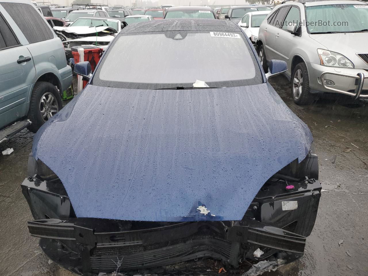 2016 Tesla Model S  Синий vin: 5YJSA1E26GF160806