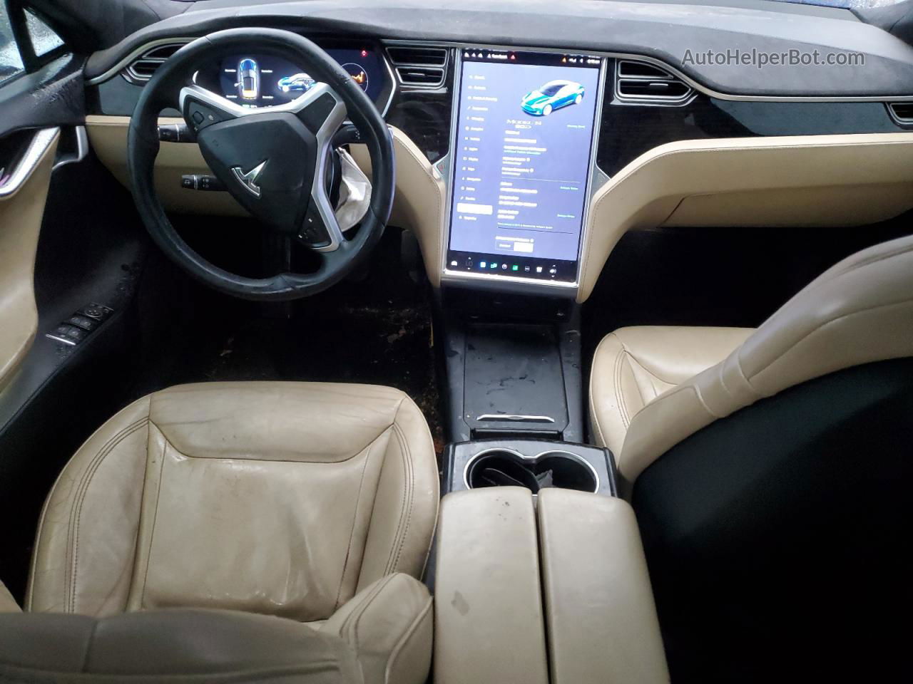 2016 Tesla Model S  Синий vin: 5YJSA1E26GF160806