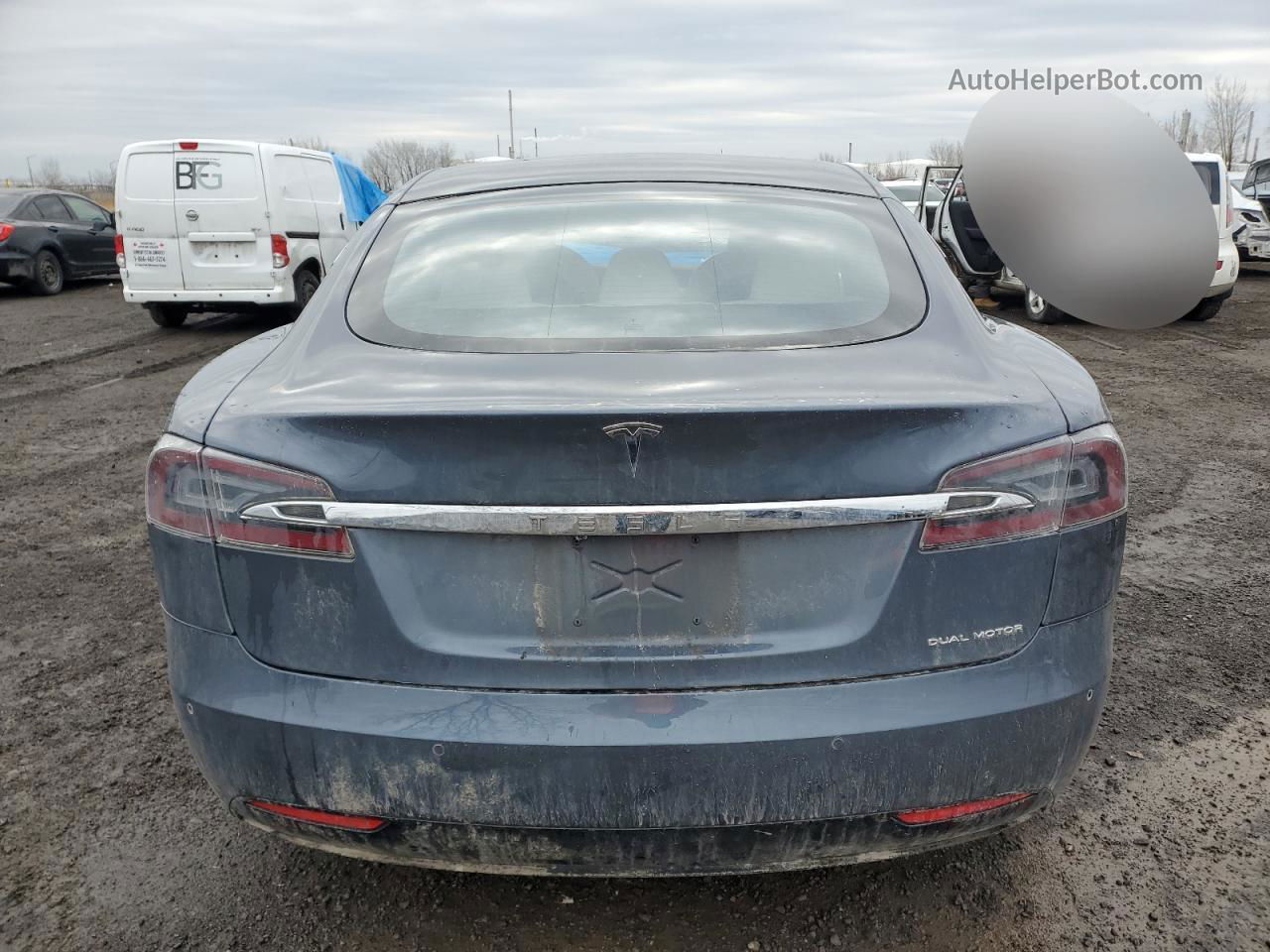 2020 Tesla Model S  Серый vin: 5YJSA1E26LF404402