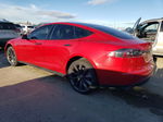 2015 Tesla Model S  Красный vin: 5YJSA1E27FF109541