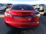 2015 Tesla Model S  Red vin: 5YJSA1E27FF109541