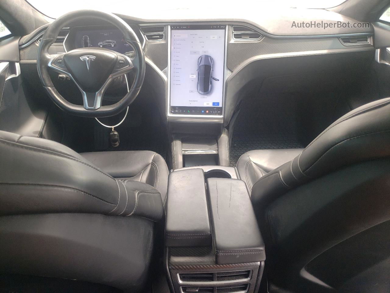 2016 Tesla Model S  Gray vin: 5YJSA1E27GF132917