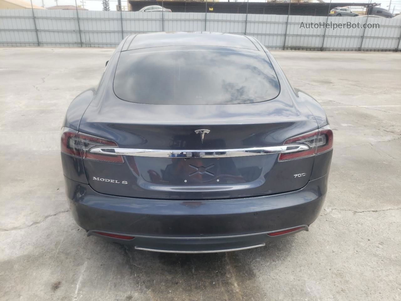 2016 Tesla Model S  Gray vin: 5YJSA1E27GF132917