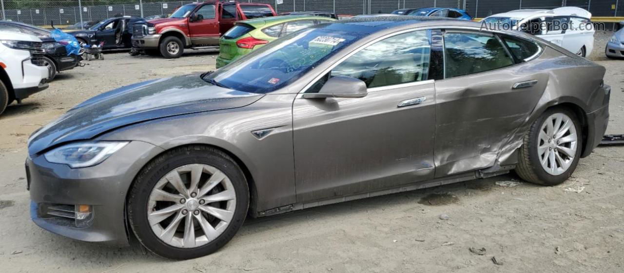 2016 Tesla Model S  Tan vin: 5YJSA1E27GF144534