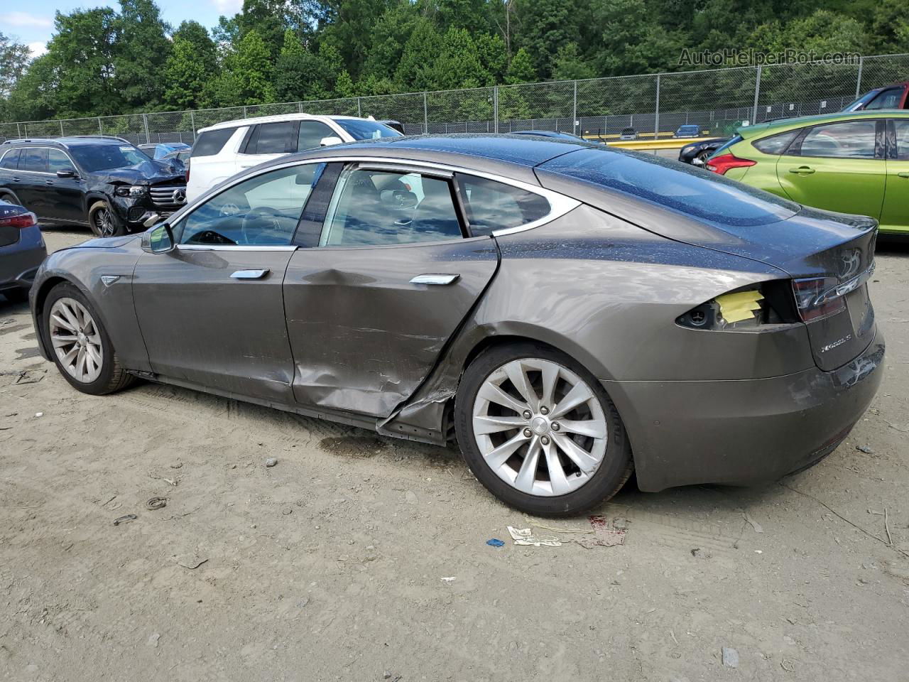 2016 Tesla Model S  Tan vin: 5YJSA1E27GF144534