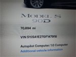 2016 Tesla Model S  Black vin: 5YJSA1E27GF147918