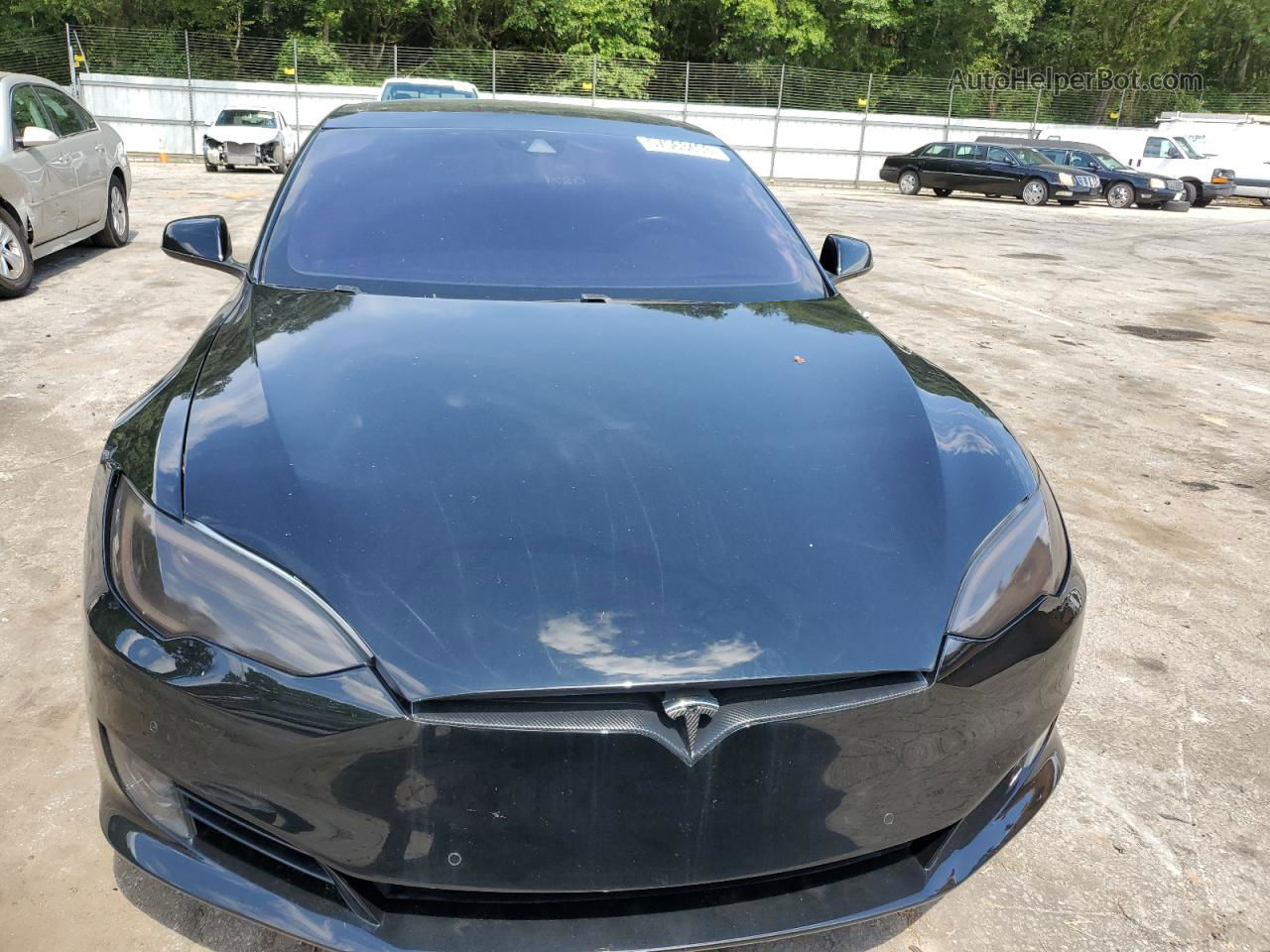 2016 Tesla Model S  Черный vin: 5YJSA1E27GF159373