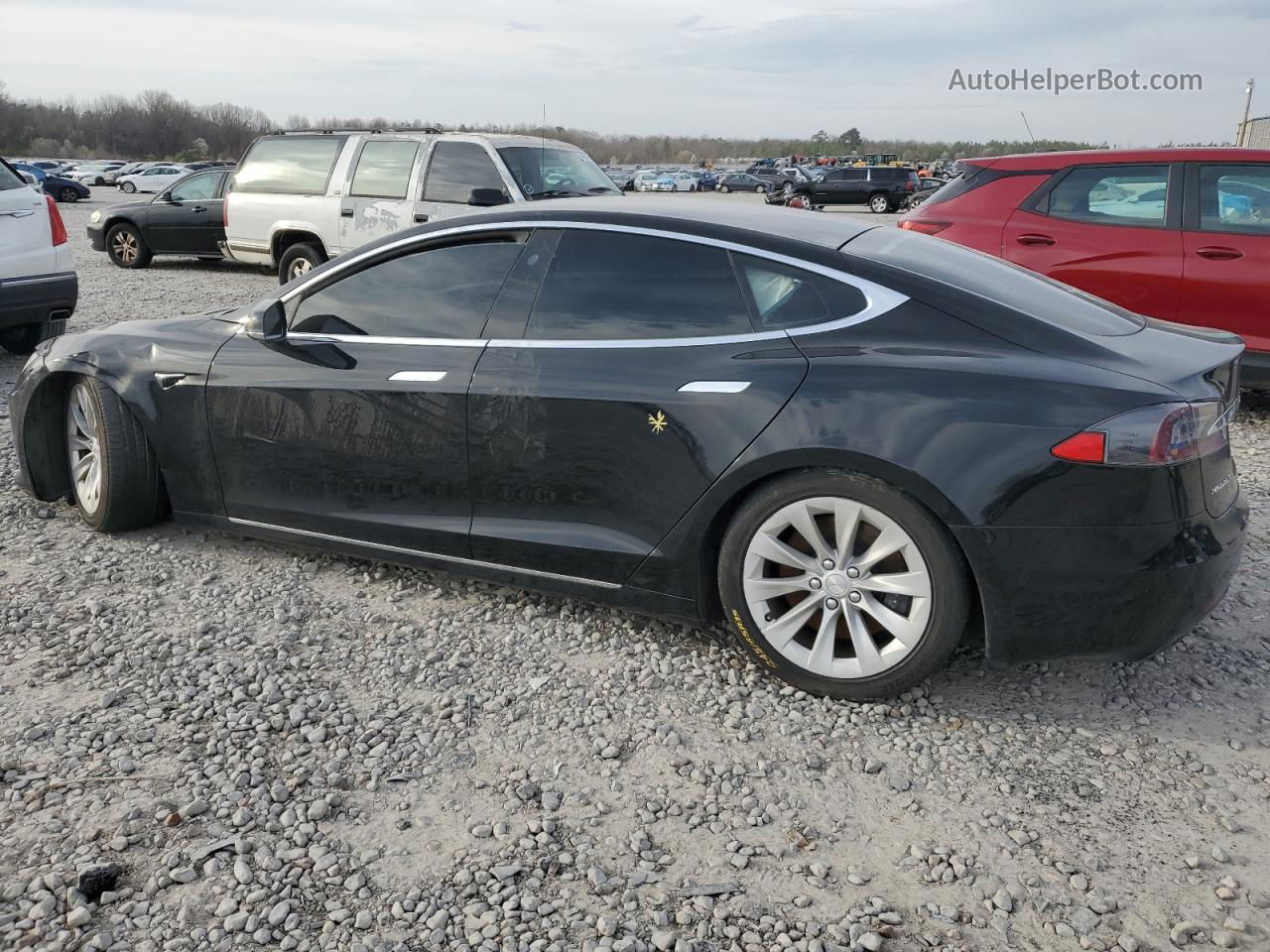 2018 Tesla Model S  Black vin: 5YJSA1E27JF248917