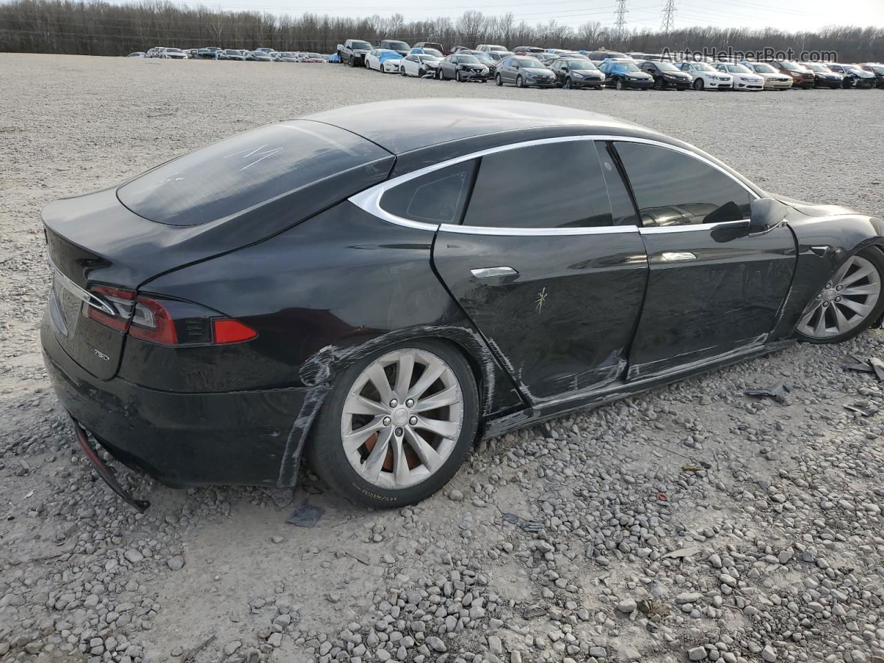 2018 Tesla Model S  Black vin: 5YJSA1E27JF248917