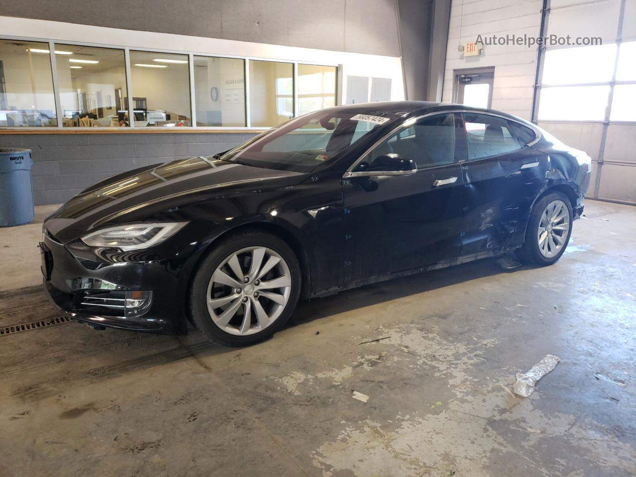 2018 Tesla Model S  Black vin: 5YJSA1E27JF248934