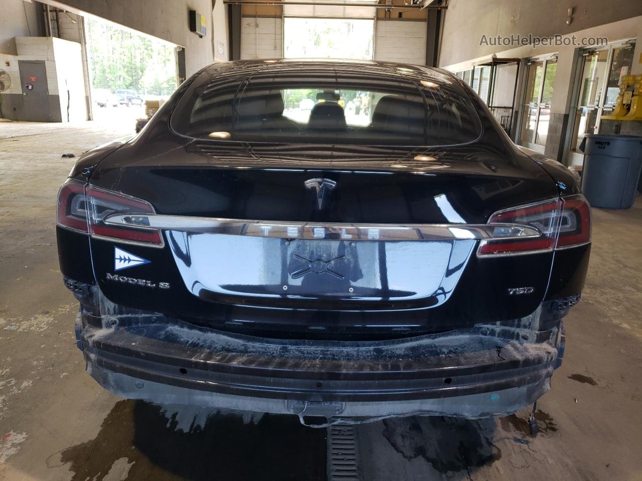 2018 Tesla Model S  Black vin: 5YJSA1E27JF248934