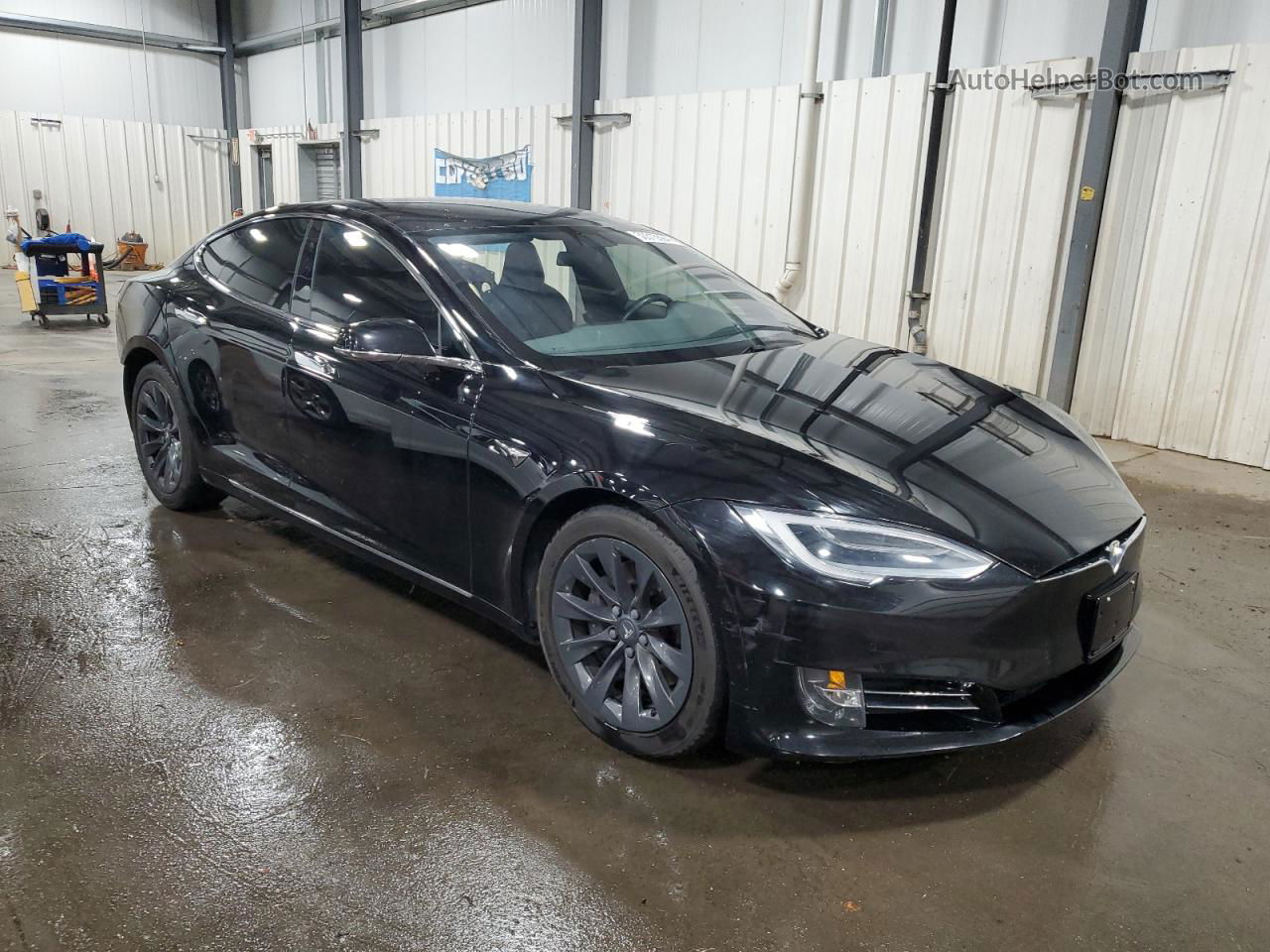 2019 Tesla Model S  Black vin: 5YJSA1E27KF312147