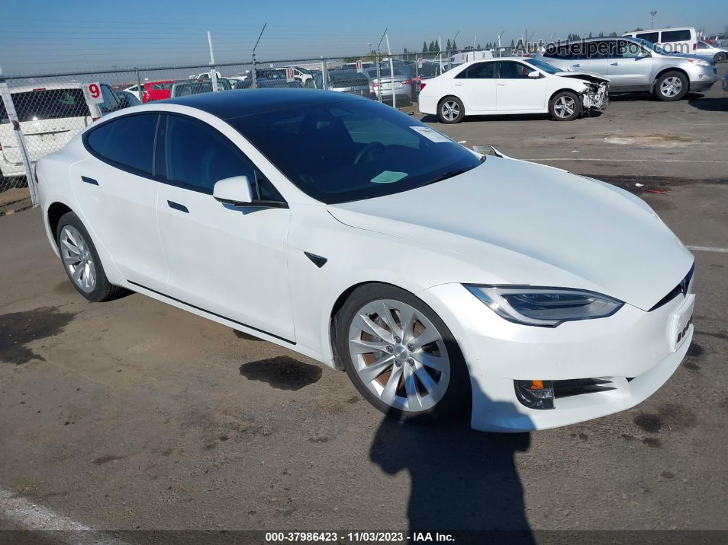 2020 Tesla Model S Long Range Dual Motor Белый vin: 5YJSA1E27LF361026
